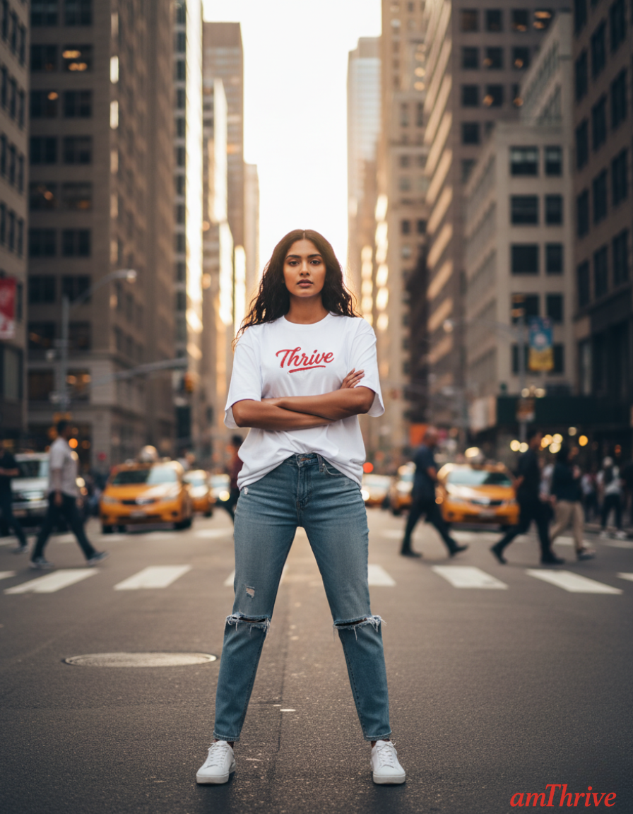 Thrive - Unisex Terry Oversized Tee