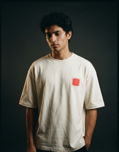 Circle — Unisex Terry Oversized Tee