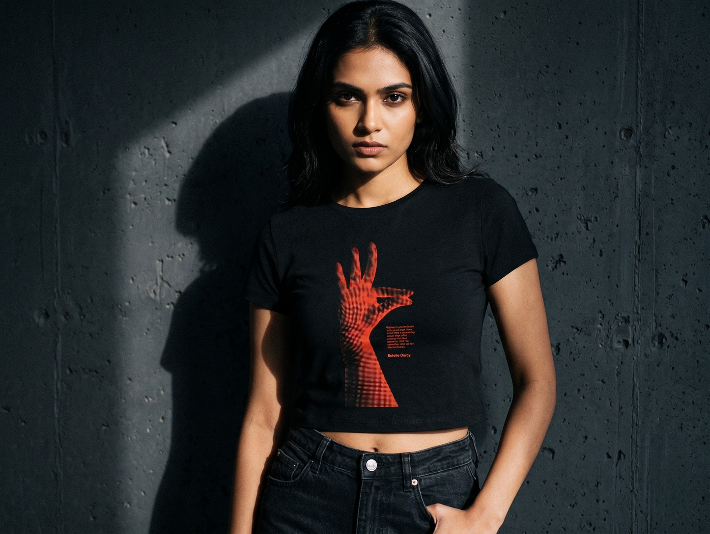 Believe — Women's Crop Tee