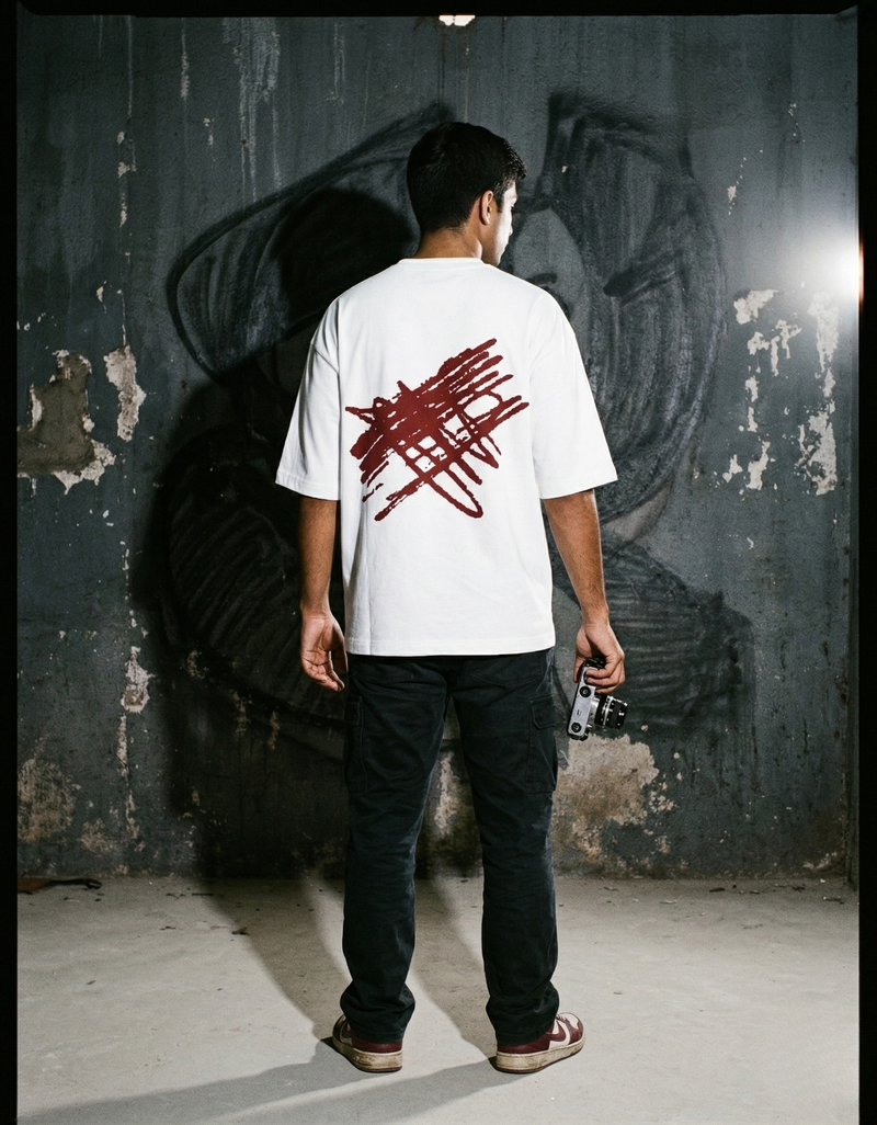 Unfinished Energy — Unisex Terry Oversized Tee