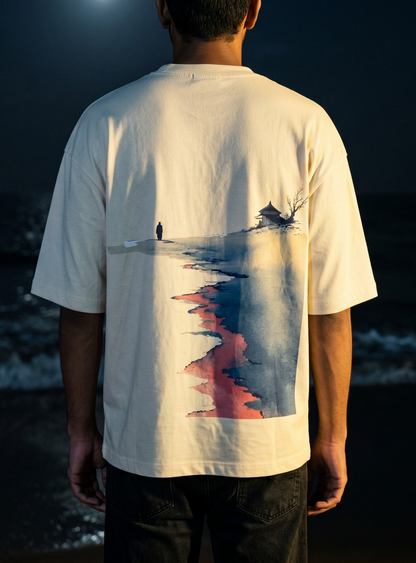 Walk Your Path — Unisex Oversized Terry Tee